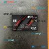 Portugal Banco Popular bank visa signature card PSD scan and photo-realistic snapshot, 2 in 1