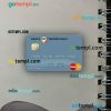 Romania Banca Transilvania mastercard PSD scan and photo taken image, 2 in 1