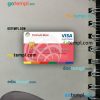 Romania ProCredit Bank Visa Electron card PSD scan and photo-realistic snapshot, 2 in 1