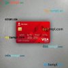 Russia Alfa bank visa classic card PSD scan and photo-realistic snapshot, 2 in 1