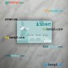 Russia Bank ZENIT visa debit card PSD scan and photo-realistic snapshot, 2 in 1