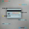 Salvador Bandesal Bank mastercard PSD scan and photo taken image, 2 in 1 - Image 2