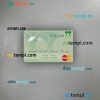 Saudi Arabia The National Commercial Bank mastercard PSD scan and photo taken image, 2 in 1