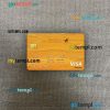 Senegal Banque Atlantique Bank visa electron card PSD scan and photo-realistic snapshot, 2 in 1