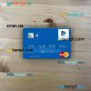 Senegal The International Commercial Bank mastercard PSD scan and photo taken image, 2 in 1