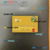 Sierra Leone Bank of Sierra Leone mastercard PSD scan and photo taken image, 2 in 1