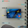 Slovakia Raiffeisen Bank mastercard PSD scan and photo taken image, 2 in 1