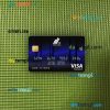 Slovakia Tatra Bank visa signature card PSD scan and photo-realistic snapshot, 2 in 1