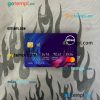 South Africa ABSA bank mastercard PSD scan and photo taken image, 2 in 1