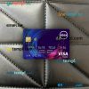 South Africa ABSA bank visa classic card PSD scan and photo-realistic snapshot, 2 in 1