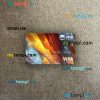 South Africa First National Bank (FNB) visa electron card PSD scan and photo-realistic snapshot, 2 in 1