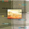 South Africa Imperial Bank visa electron card PSD scan and photo-realistic snapshot, 2 in 1
