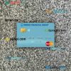 South Korea Woori Financial Group mastercard PSD scan and photo taken image, 2 in 1