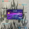 South Sudan Ecobank visa classic card PSD scan and photo-realistic snapshot, 2 in 1