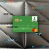 South Sudan Eden Commercial Bank mastercard PSD scan and photo taken image, 2 in 1