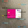 Spain Self Bank visa electron card PSD scan and photo-realistic snapshot, 2 in 1