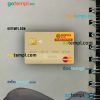 Sri Lanka People’s Bank mastercard PSD scan and photo taken image, 2 in 1