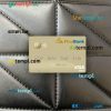 Suriname Finabank N.V. visa debit card PSD scan and photo-realistic snapshot, 2 in 1