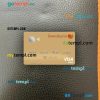 Sweden Swedbank visa debit card PSD scan and photo-realistic snapshot, 2 in 1