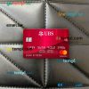 Switzerland UBS bank mastercard PSD scan and photo taken image, 2 in 1
