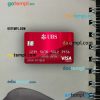 Switzerland UBS bank visa classic card PSD scan and photo-realistic snapshot, 2 in 1