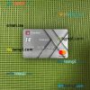 Syria Cham Bank mastercard platinum PSD scan and photo taken image, 2 in 1