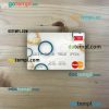 Taiwan Chang Hwa Bank mastercard PSD scan and photo taken image, 2 in 1