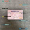 Thailand Bangkok bank visa classic card PSD scan and photo-realistic snapshot, 2 in 1