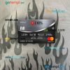 Thailand DBS bank mastercard platinum PSD scan and photo taken image, 2 in 1