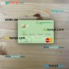 Togo Financial Bank mastercard PSD scan and photo taken image, 2 in 1