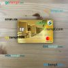 Tunisia Amen Bank infinite mastercard gold PSD scan and photo taken image, 2 in 1