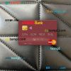 Tunisia JMMB Bank mastercard PSD scan and photo taken image, 2 in 1