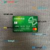 Turkey Sekerbank mastercard PSD scan and photo taken image, 2 in 1