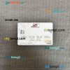 Turkmenistan Turkmenbashi Bank visa classic card PSD scan and photo-realistic snapshot, 2 in 1
