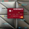 Tuvalu National Bank of Tuvalu mastercard PSD scan and photo taken image, 2 in 1