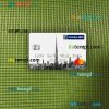 UAE Dubai Emirates NBD bank mastercard PSD scan and photo taken image, 2 in 1