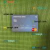 USA Ameriprise Bank mastercard PSD scan and photo taken image, 2 in 1