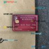 USA BB&T Corp. bank AMEX business plum card PSD scan and photo-realistic snapshot, 2 in 1