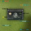 USA BMO Bank of Montreal bank AMEX black card PSD scan and photo-realistic snapshot, 2 in 1