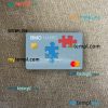 USA BMO Harris Bank mastercard PSD scan and photo taken image, 2 in 1