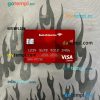 USA Bank of America bank visa classic card PSD scan and photo-realistic snapshot, 2 in 1