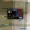 USA Barclays Bank visa card PSD scan and photo-realistic snapshot, 2 in 1
