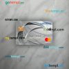 USA Carrington Mortgage Services bank mastercard PSD scan and photo taken image, 2 in 1