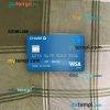 USA Chase bank Visa Debit Card PSD scan and photo-realistic snapshot, 2 in 1
