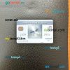USA Citibank AMEX everyday® credit card PSD scan and photo-realistic snapshot, 2 in 1