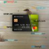 USA Citizens bank mastercard PSD scan and photo taken image, 2 in 1