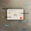 USA Comerica Bank mastercard PSD scan and photo-realistic snapshot, 2 in 1
