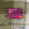 USA Deutsche Bank mastercard PSD scan and photo taken image, 2 in 1