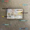 USA Discover bank visa classic card PSD scan and photo-realistic snapshot, 2 in 1