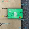USA First Citizens BancShares Bank mastercard PSD scan and photo taken image, 2 in 1